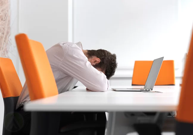 businessman-alone-in-meeting