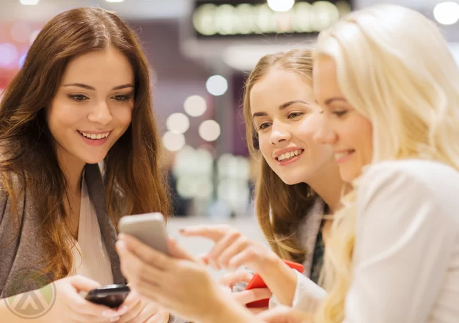 women-looking-at-smartphone