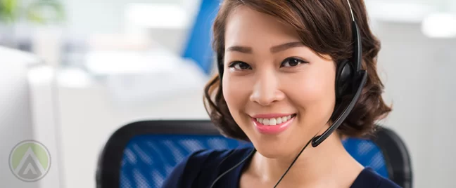 smiling-Asian-call-center-agent