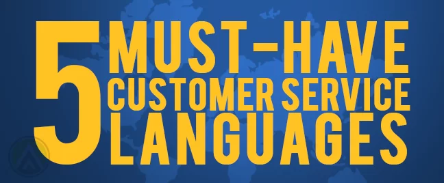 [Infographic] 5 Must-have Customer Service Languages