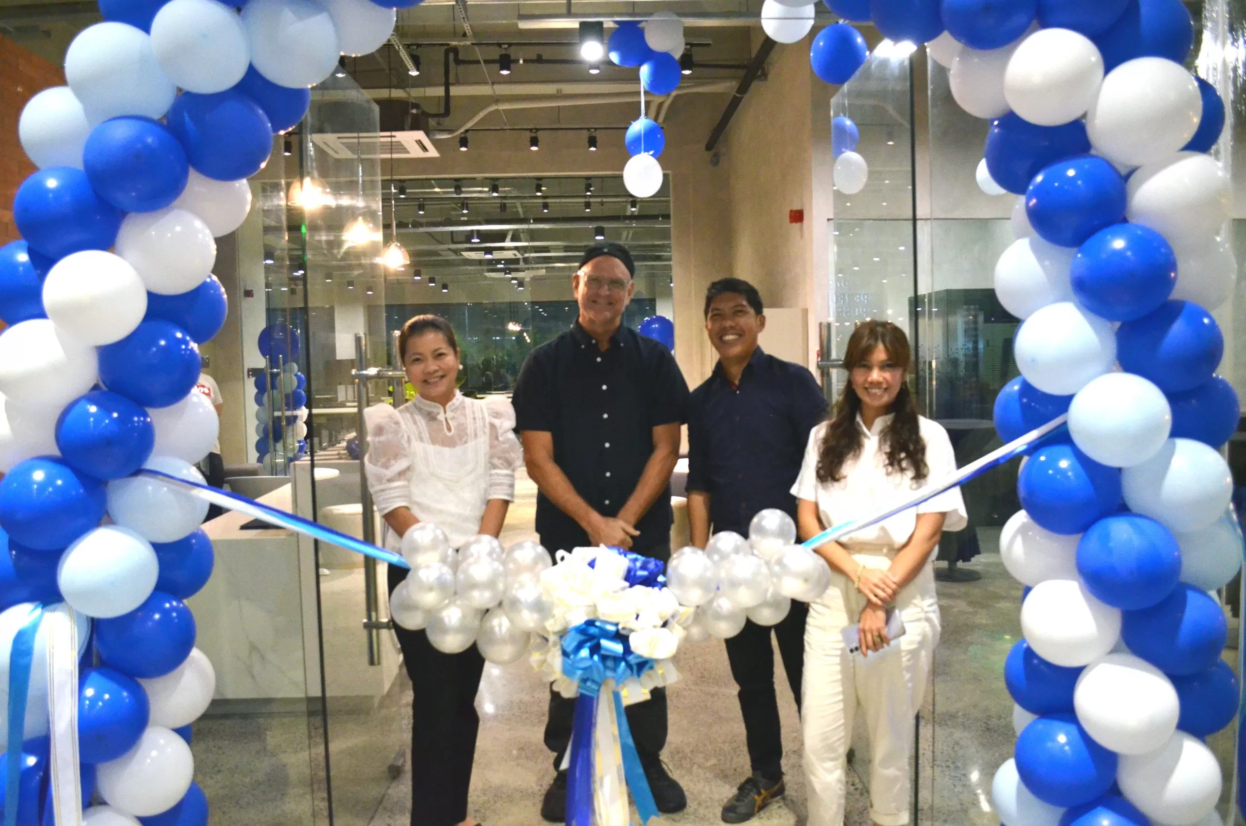 Open Access BPO Execs During Matina IT Davao Office Ribbon Cutting