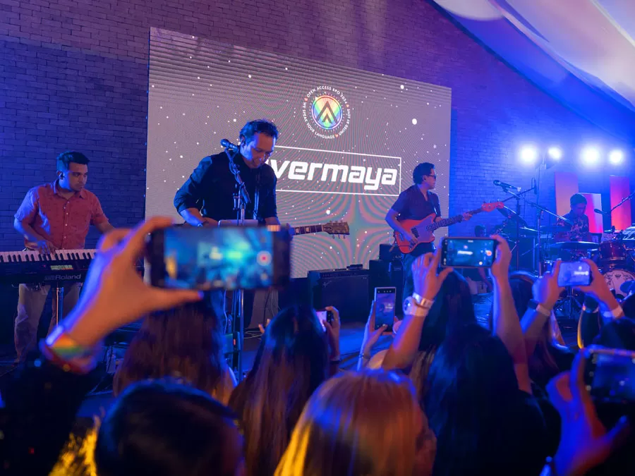 Rivermaya during the OABPO Makati Pride Party 2024 